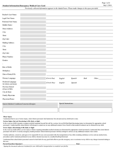 Registration Form (Blank) - Lake County School District