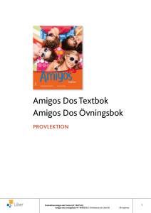 Amigos Dos Textbok Amigos Dos Övningsbok