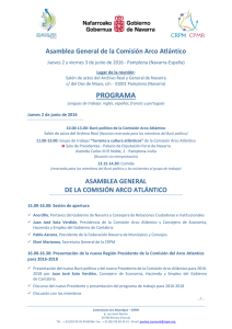 Asamblea General de la Comisión Arco Atlántico