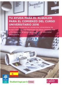 tu ayuda para el alquiler para el comienzo del curso