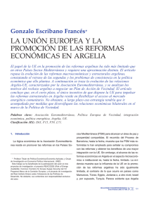 la unión europea y la promoción de las reformas