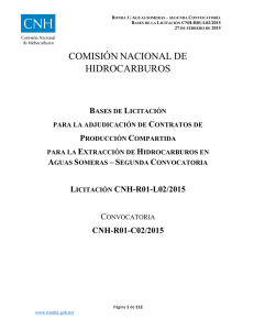COMISIÓN NACIONAL DE HIDROCARBUROS