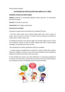 actividades de articulación para niños de 4-5 años