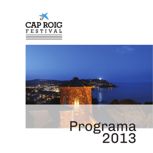 Untitled - Festival de Cap Roig 2016