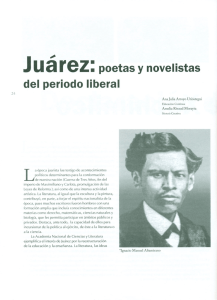 Ju a rez: poetas y novelistas