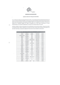 CONSTANCIA DE ADJ LJ DlCi`-`LCION `. SUBASTÁ