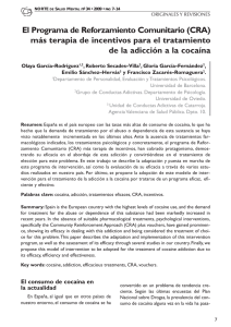 El Programa de Reforzamiento Comunitario (CRA) más - OME-AEN