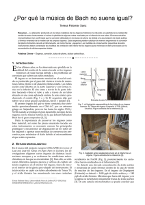 ¿Por qué la música de Bach no suena igual?