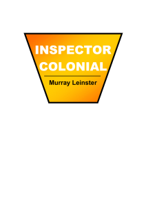 Leinster, Murray - Inspector Colonial