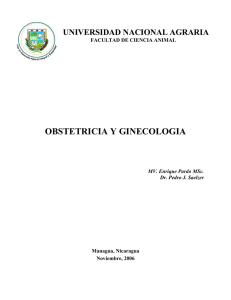 Obstetricia y Ginecolog&iacute;a Veterinaria: Apuntes de Clase