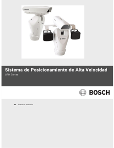 Manual de instalación - Bosch Security Systems
