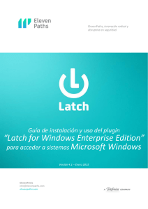 Latch for Windows Enterprise Edition