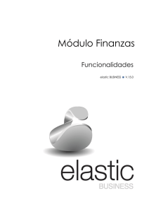 Módulo Finanzas - elastic business