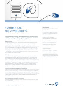 f-secure e-mail and server security