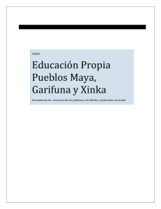 Educación Propia Pueblos Maya, Garifuna y Xinca
