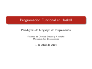 Programación Funcional en Haskell