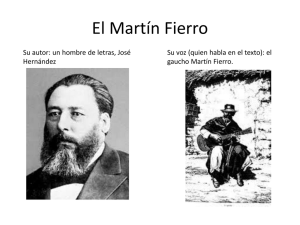 El Martín Fierro - Camila Aliberti