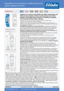 Multifunktions-Stromstoß-Schaltrelais* ESR12M Regulador