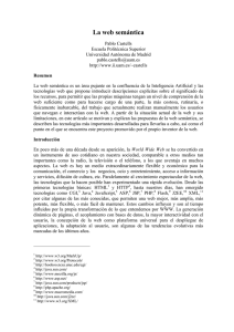 La web semántica - Universidad Autónoma de Madrid