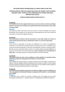 Documento de aclaración 2