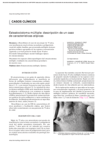 Esteatocistoma múltiple: descripción de un caso de características