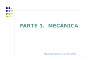 PARTE 1. MECÁNICA