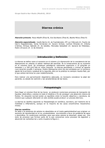 Diarrea crónica - Sociedad de Pediatría de Madrid y Castilla