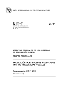 UIT-T Rec. G.711