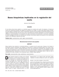 Bases bioquímicas implicadas en la regulación del