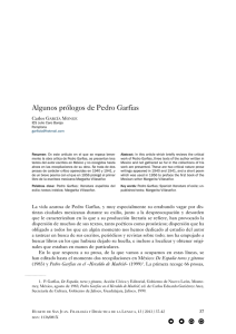 Algunos prólogos de Pedro Garfias - Academica-e