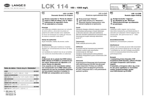 LCK 114 150 – 1000 mg/L