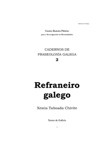 pdf Refraneiro Galego (Cadernos de Fraseoloxía Galega 2)