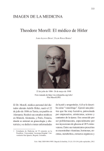 Theodore Morell: El médico de Hitler