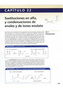 Reacciones de Condensación - Síntesis Orgánica y Bioquímica