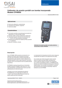 calibrador de precision portatil con bomba incorporada cph6600