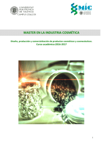 descarga pdf - Máster Industria Cosmética
