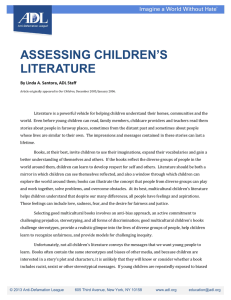 assessing children`s literature - Anti