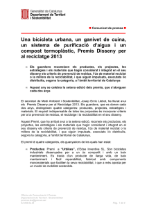 20131015 NP PREMIS DISSENY PER AL RECICLATGE