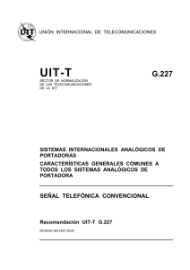 UIT-T Rec. G.227 (10/68) Señal telefónica convencional