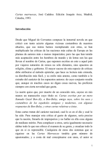 Cartas marruecas, José Cadalso. Edición Joaquín Arce, Madrid