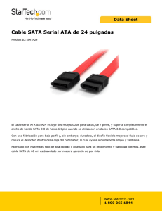 Cable SATA Serial ATA de 24 pulgadas StarTech ID
