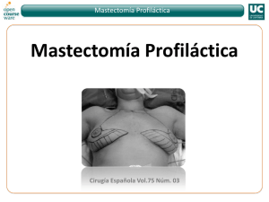 Mastectomía profiláctica