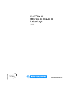 ProWORX 32 Biblioteca de bloques de Ladder Logic