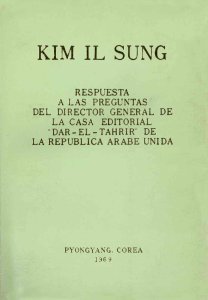 KIM IL SUNG