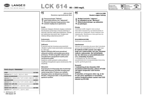 LCK 614 50 – 300 mg/L