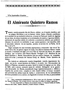 El Almirante Quintero Ramos