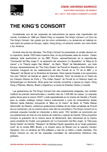 Biografía The King`s Consort and Choir