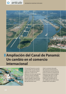 Ampliación del Canal de Panamá: Un cambio en el comercio