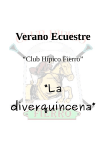 Verano Ecuestre - club hipico fierro - cuenca