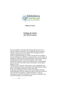 Santiago de Liniers por Paul Groussac